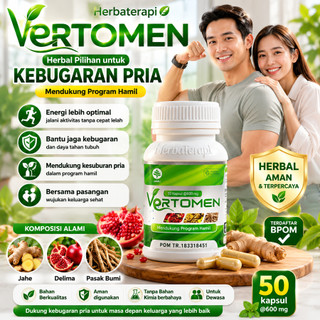 VERTOMEN obat kesuburan pria pendukung program hamil promil