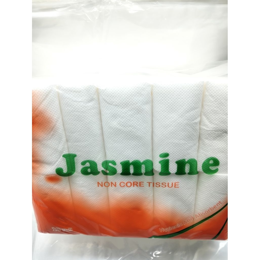 JASMINE NON-CORE WHITE TISSUE / 10 ชิ้น (1 แพ็คใหญ่)