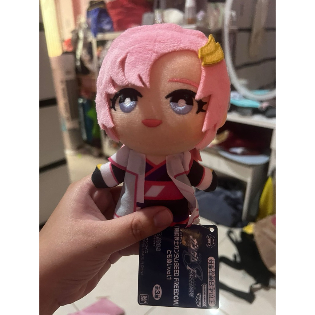 Tomonui chibi ตุ๊กตา Lacus Clyne Mobile Suit Gundam SEED Freedom สินค้าดั้งเดิม
