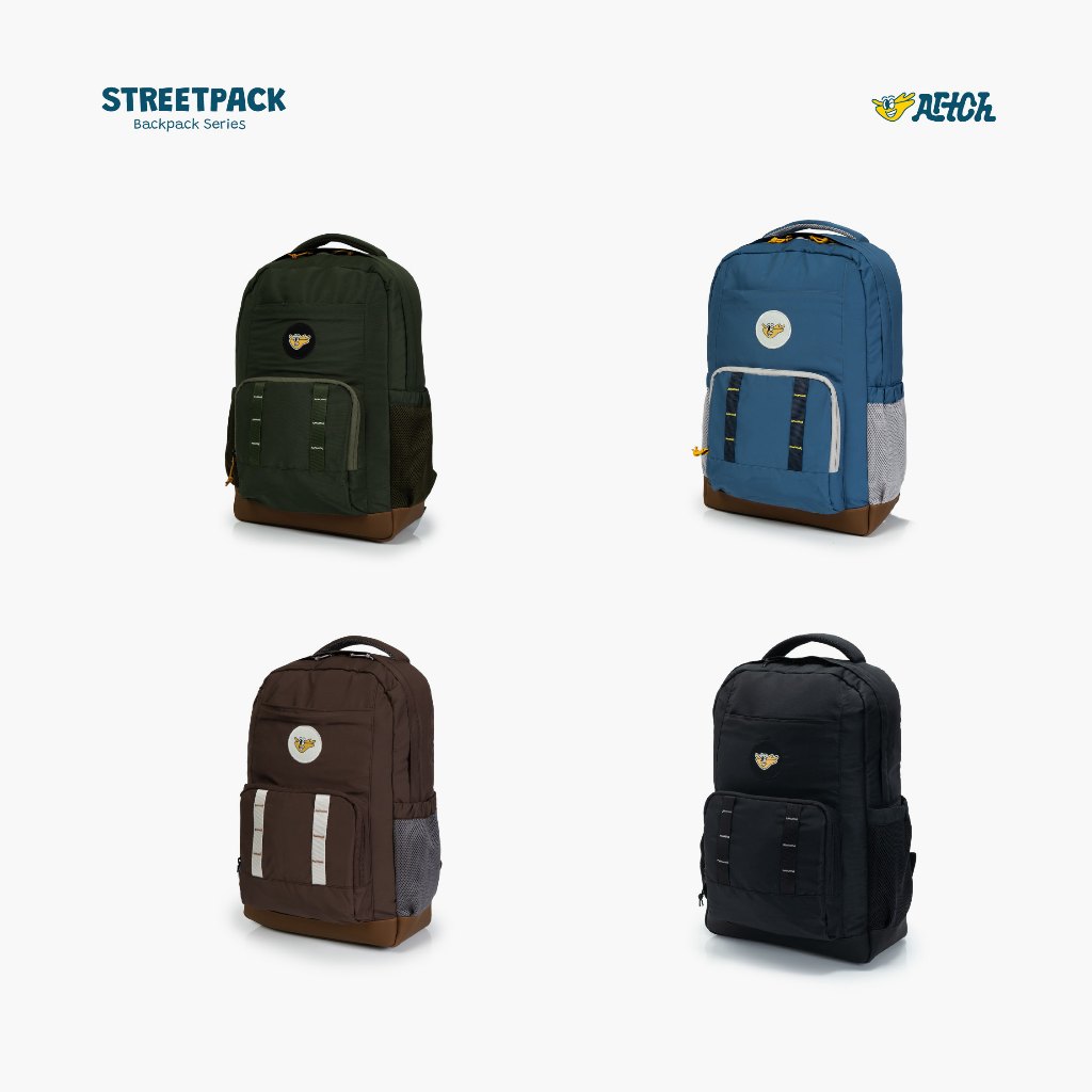 Artch - Street Pack All Variants - กระเป๋าแล็ปท็อปกระเป๋าเป้สะพายหลัง