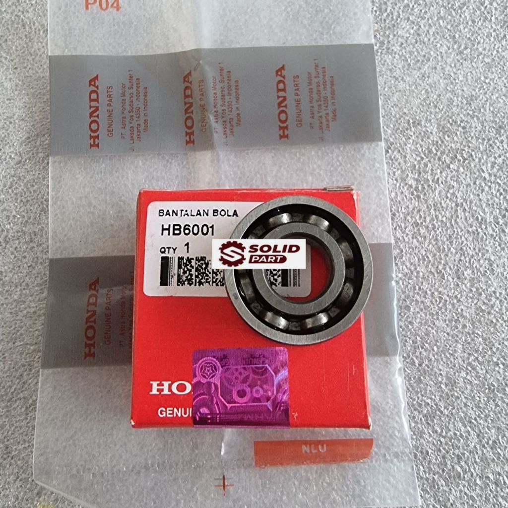 Bearing / Lahar 6001 Ball Bearing