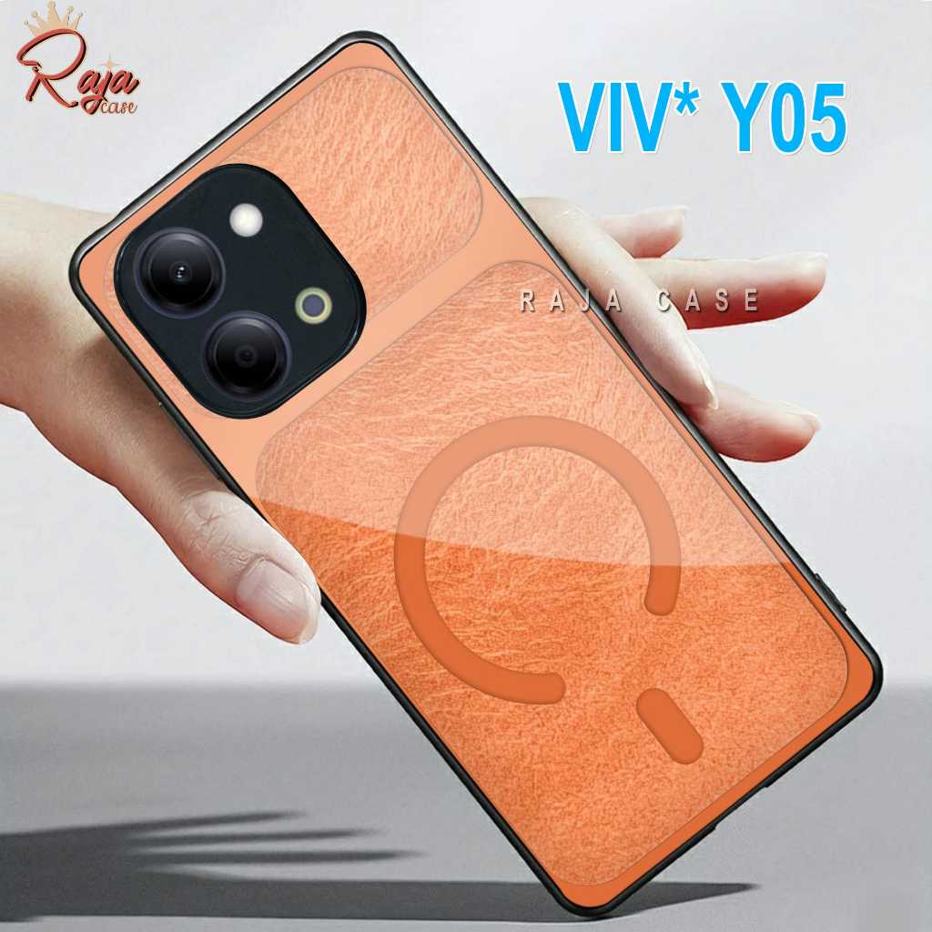 เคสโทรศัพท์ HP VIVO Y05 - VIVO Y05 Glossy Glass SoftCase - N234