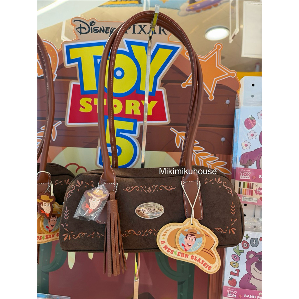 OHSOME TOY STORY กระเป๋าสะพาย WOODY BOWLING BAG OH!SOME TOY STORY 5 OH SOME DISNEY PIXAR BUZZ JESSIE