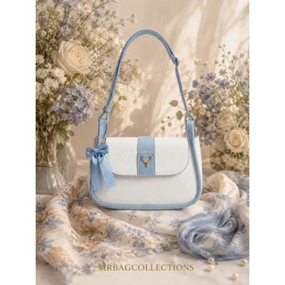 KENZA Slingbag tas wanita terbaru model lucu dan elegan Free gantungan pita