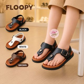 HEYBABY - FLOOPY Sandal Anak Laki Laki Sandal Jepit Anak Perempuan Model Lucu 1-8 Tahun
