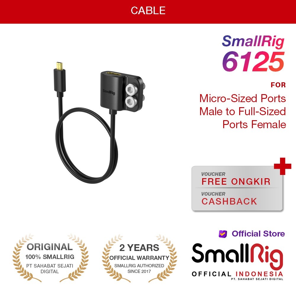 สายเคเบิลข้อมูล SmallRig 6125