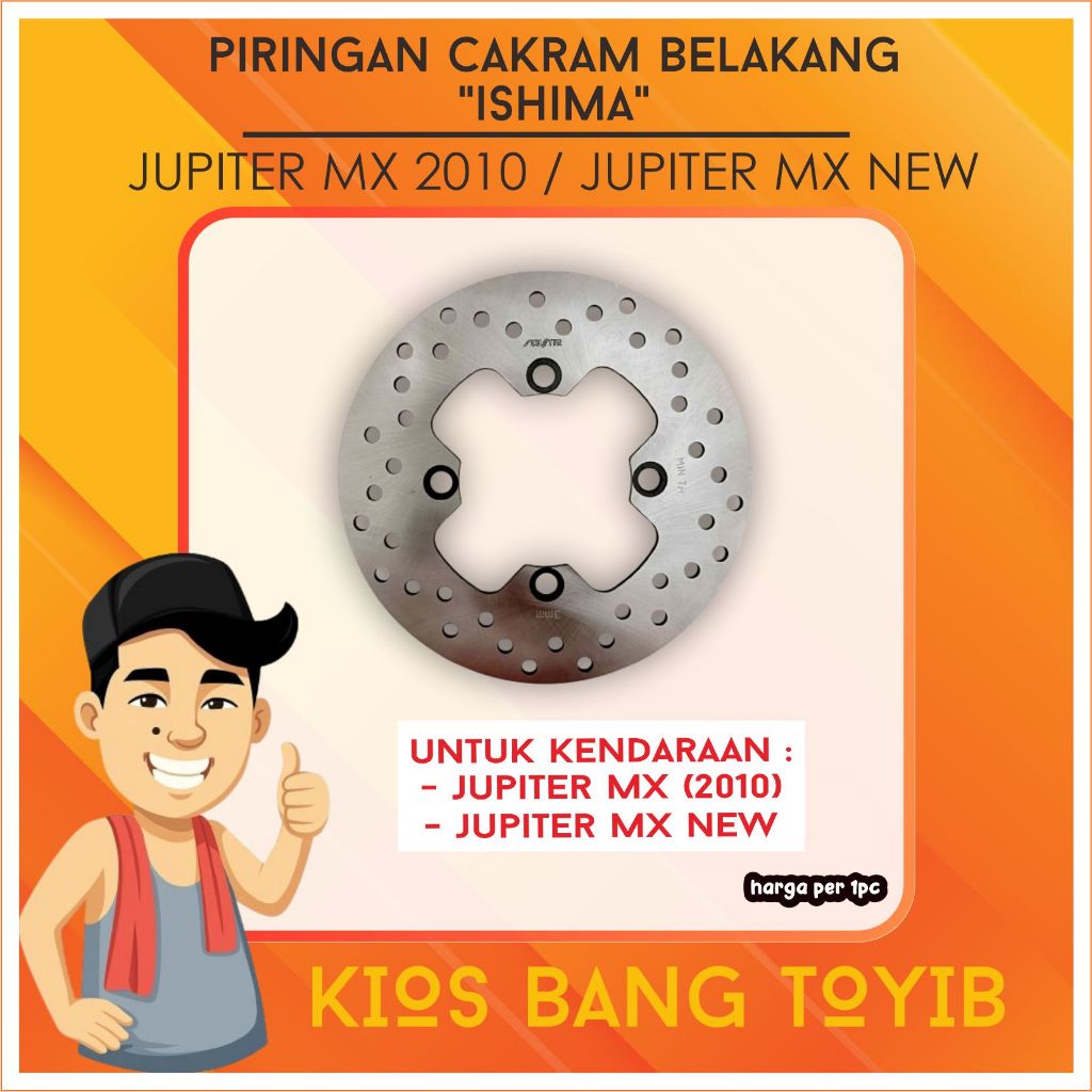 จานหลัง Jupiter MX 2010 New Sunstar (Ishima)