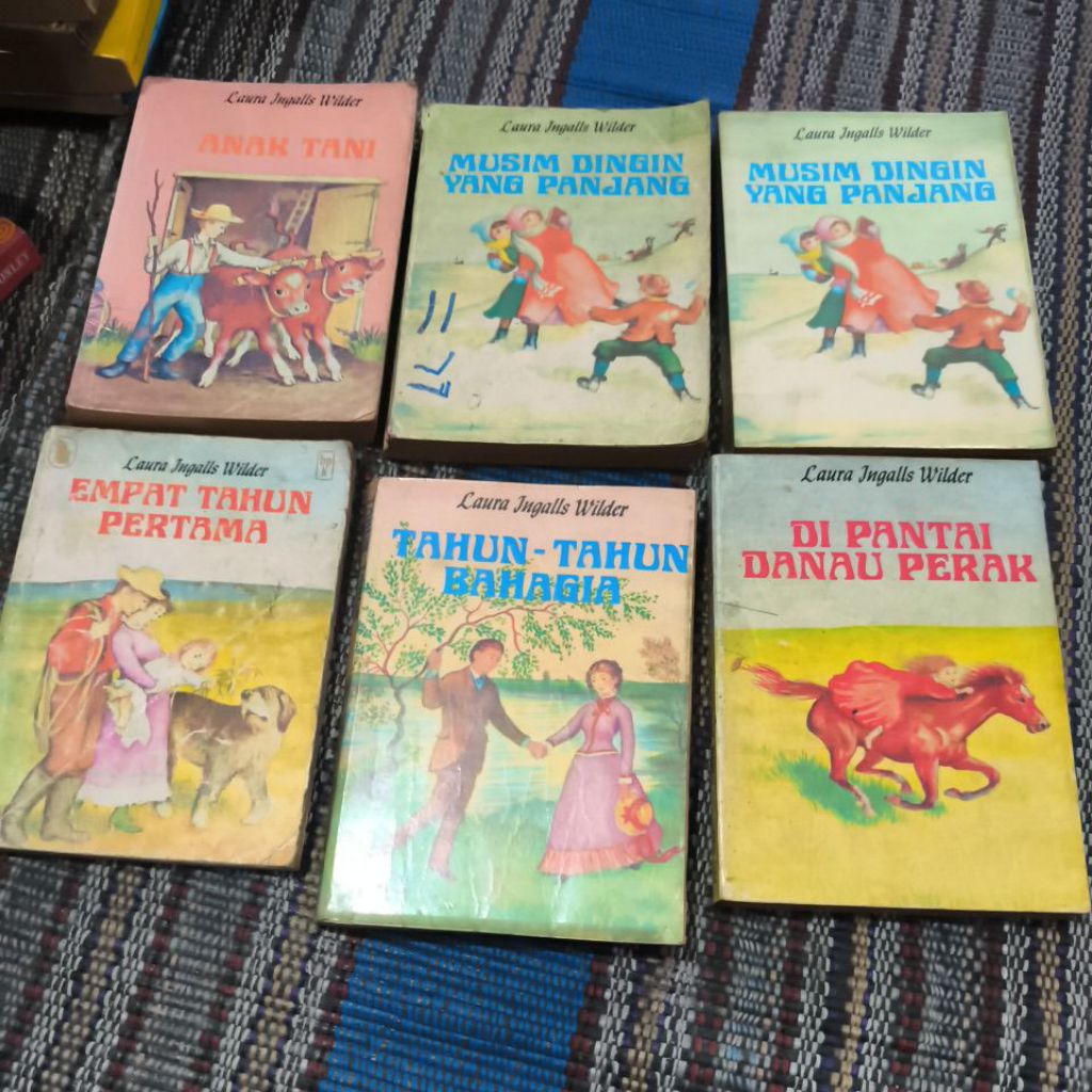 หนังสือเด็ก โดย laura ingalls Wilder