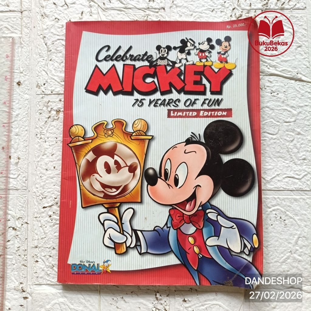 ฉลองมิกกี้ 75 Years of Fun Limited Edition - อัลบั้มโดนัลด์ดั๊ก