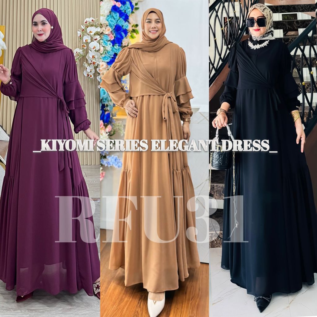 KIYOMI SERIES ELEGANT DRESS (ชุดธรรมดา)