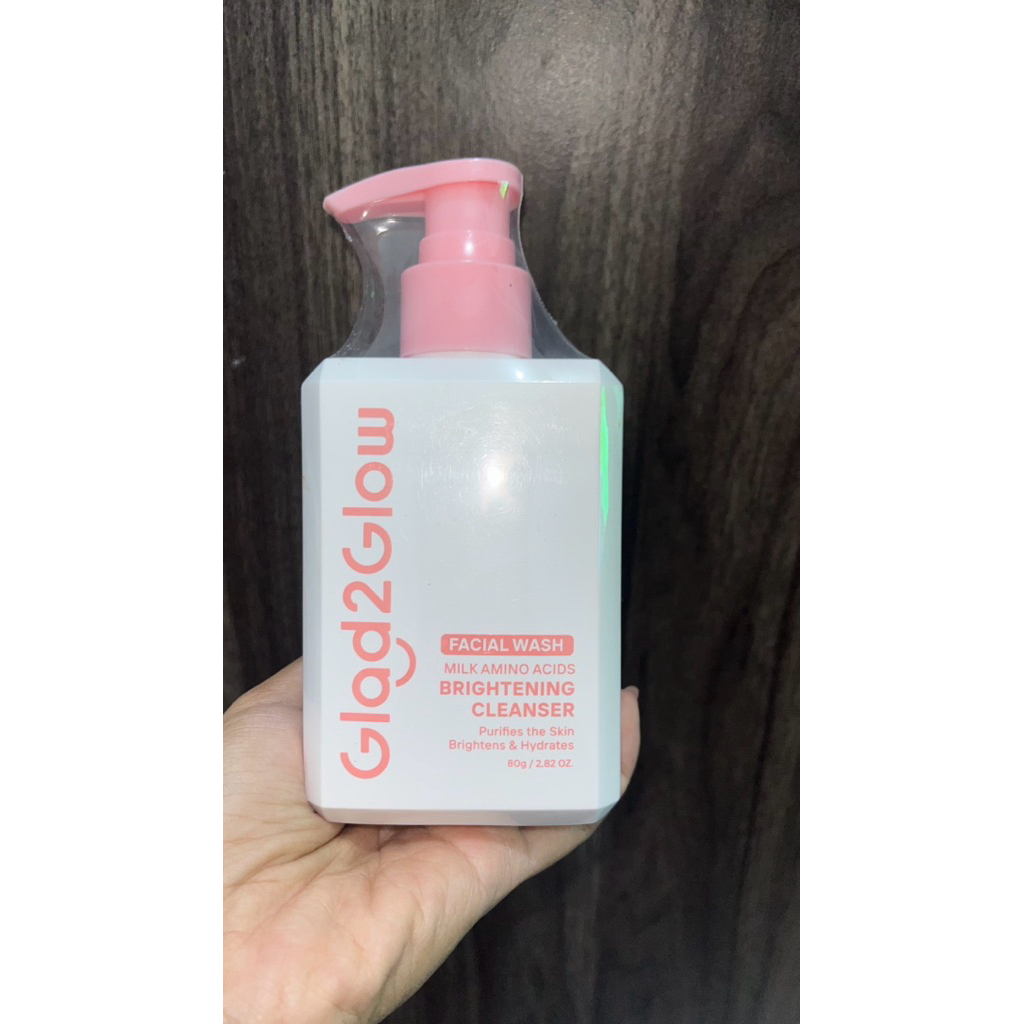 [ใหม่] GLAD2GLOW G2G FACIAL WASH BRIGHTENING CLEANSER
