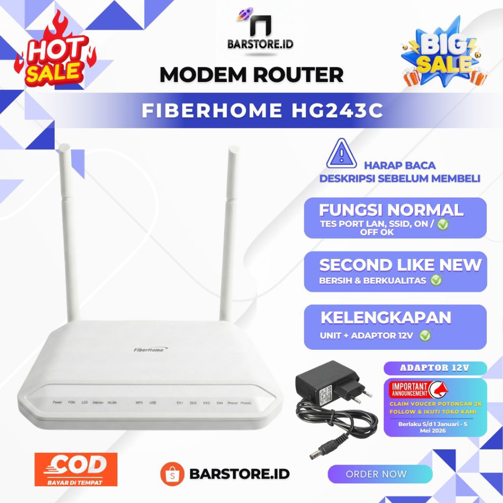 ZTE Hg243c & Fiberhome Wifi Ont Router [ 4 ]