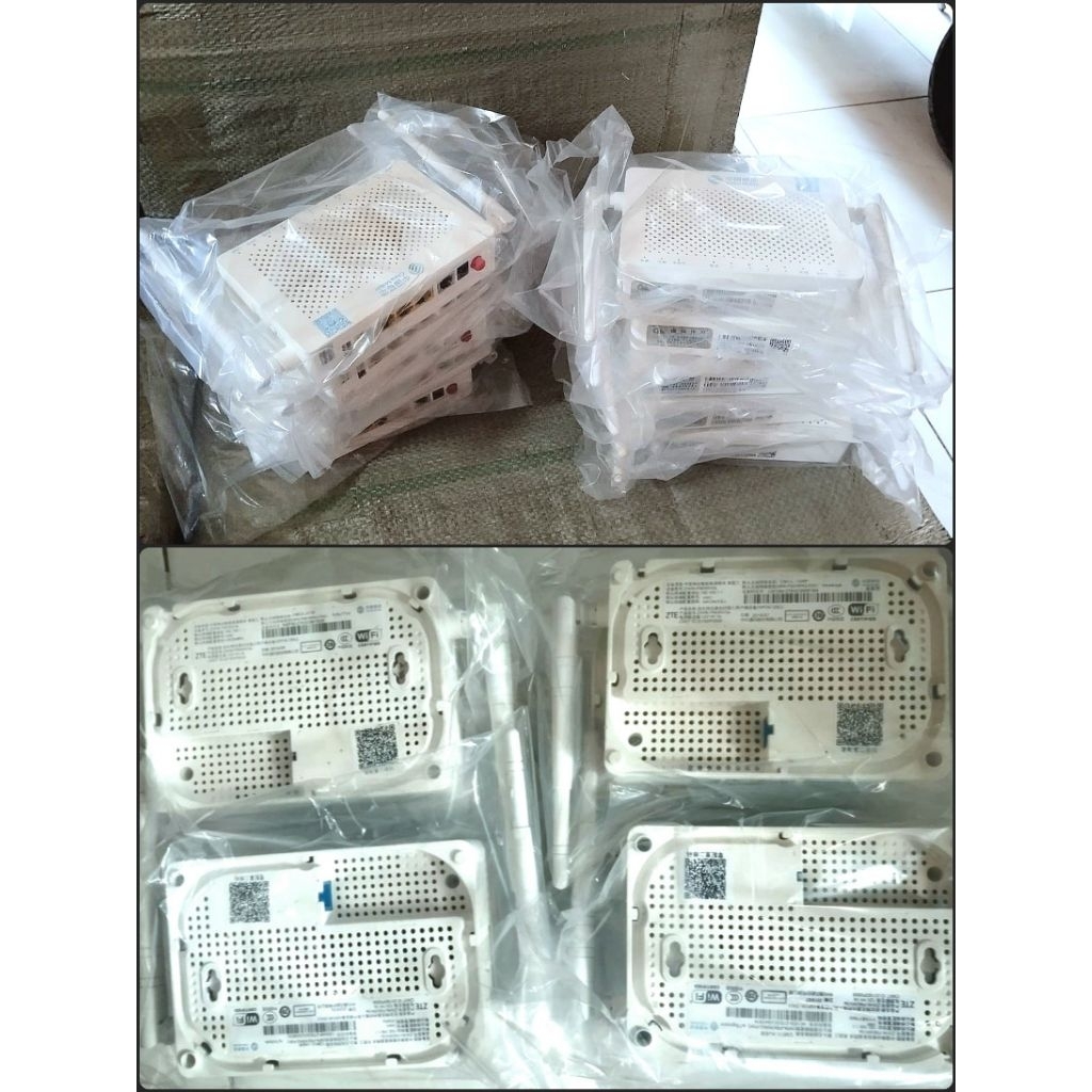 MODEM XPON ZTE F663NV3A XPON ใช้แล้ว / F477 V2 EPON ใหม่