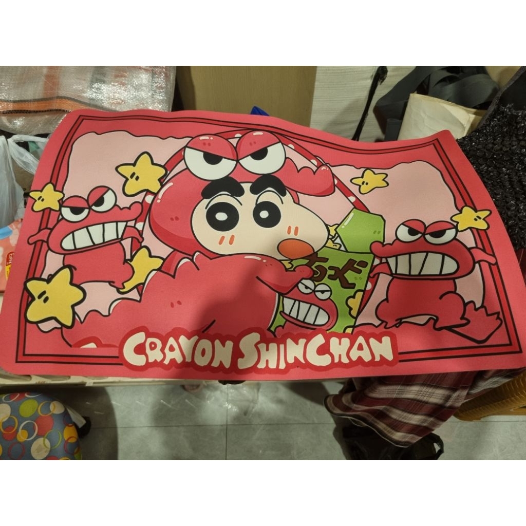 SINCHAN PINK BATHROOM CARPET/DOOR