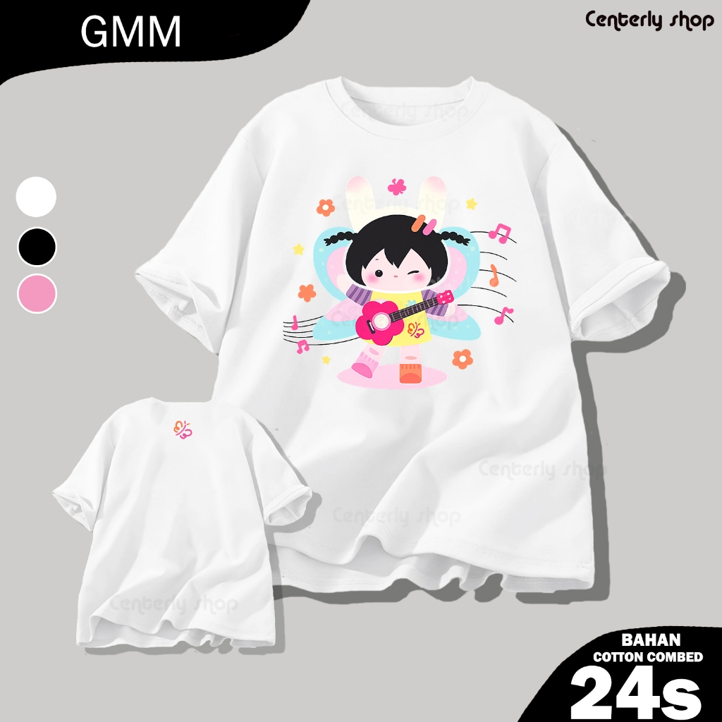 KATUN เสื้อยืด thaienthu ANY Emi Bonnie music Thailand Cotton Combin 24s Unisex oversize GMM emibonn