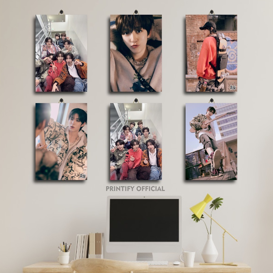 Kpop Personil Kickflip ตกแต่งห้อง | Printify Official | เด็กผู้ชายห้องตกแต่ง |M6U/NP5