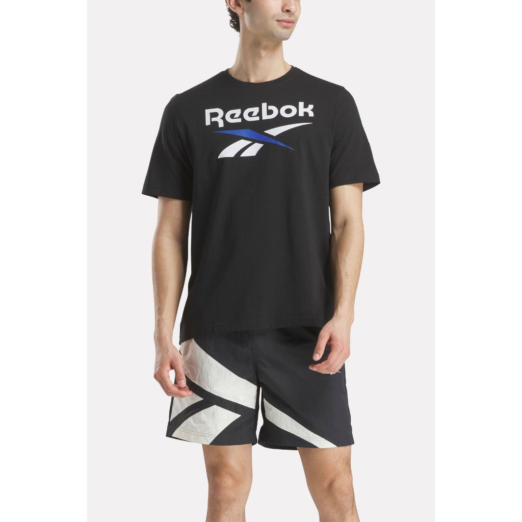 KATUN Reebok เสื้อยืดสไตล์สปอร์ต, เสื้อยืดผ้าฝ้ายคุณภาพสูง Reebok, เสื้อกีฬาลําลอง Reebok