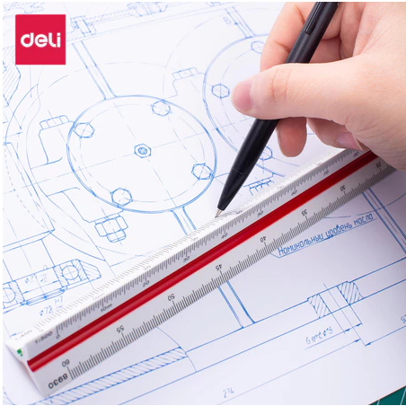 RULER / LINE / SCALE RULER / SCALE RULER / SCALE RULER DELI 8930