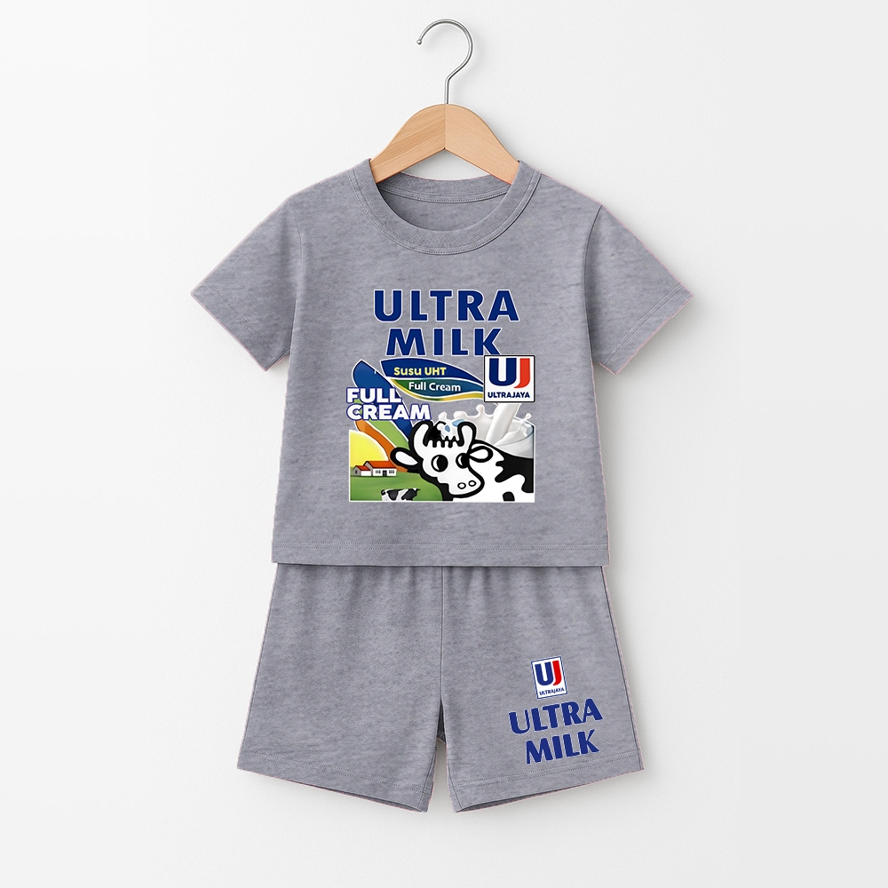 ชุดสูทจัมโบ้แขนสั้นเด็กชาย Ultra Milk G-2429