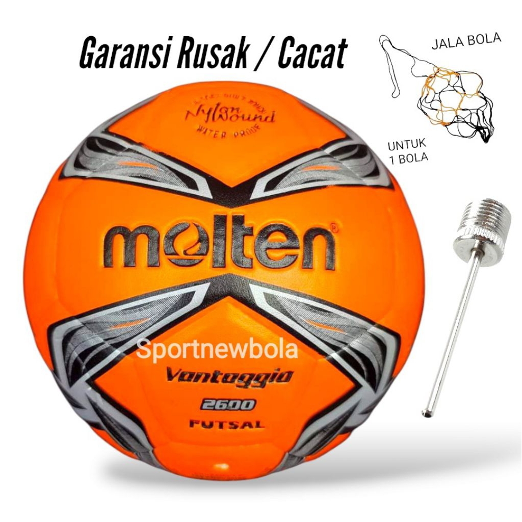 MOLTEN VANTAGGIO 2600 Original Futsal Ball Size 4 Original Futsal Ball