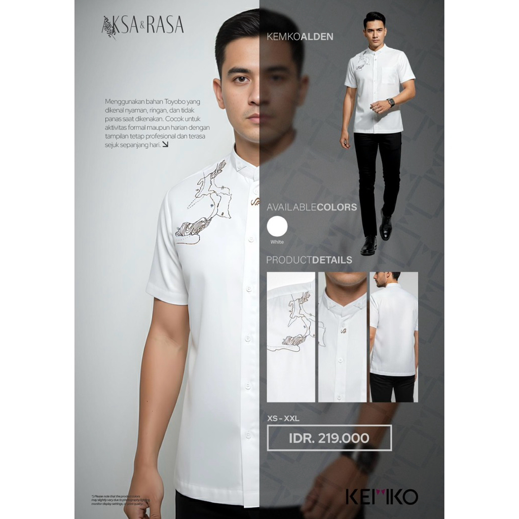 KEMKO ALDEN PDK สีขาว RABBANI ต้นฉบับ