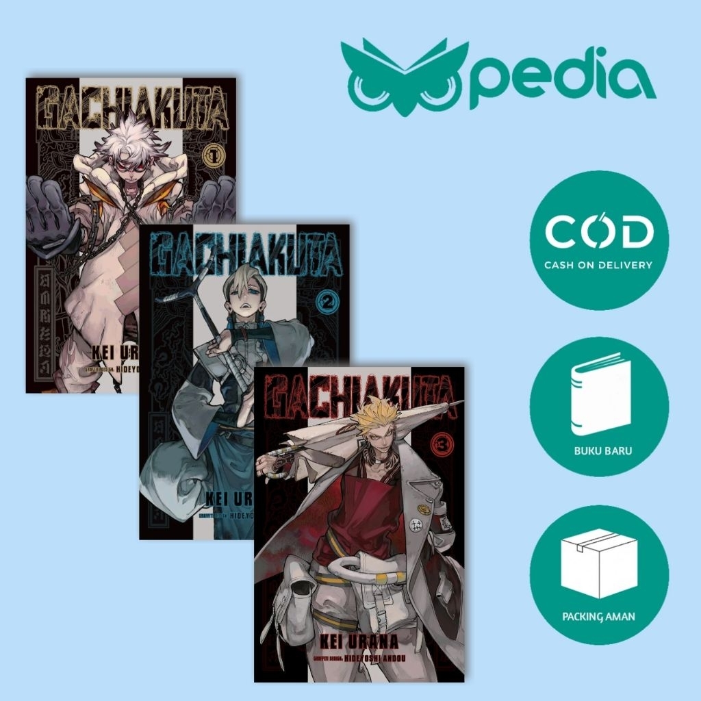 MANGA GACHIAKUTA COMICS VOL 1 - 18 อินโดนีเซีย