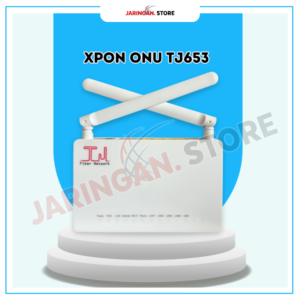 TJ Fiber Network Xpon/Gpon/Onu TJ653 พร้อม Postel