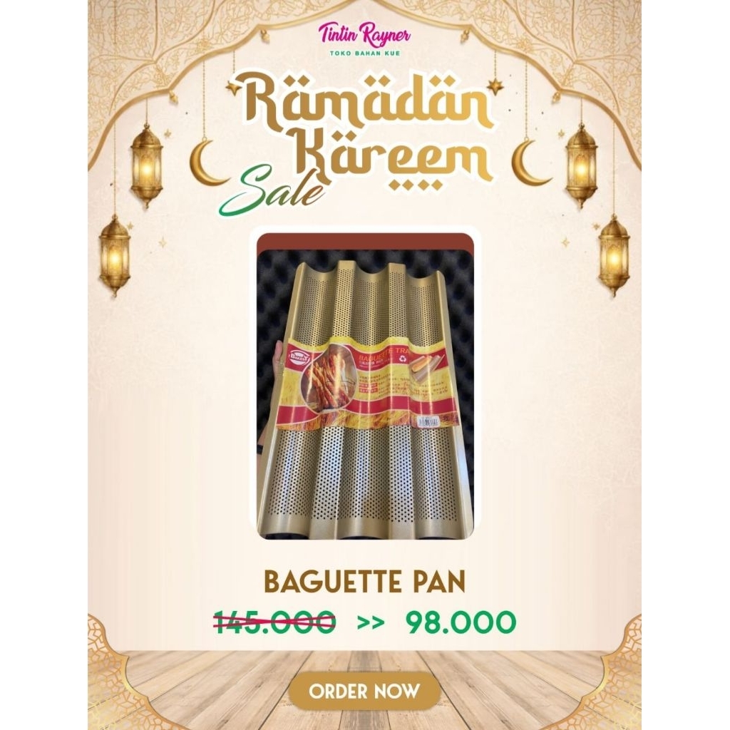 BAGUETTE TRAY BAKET PREMIUM