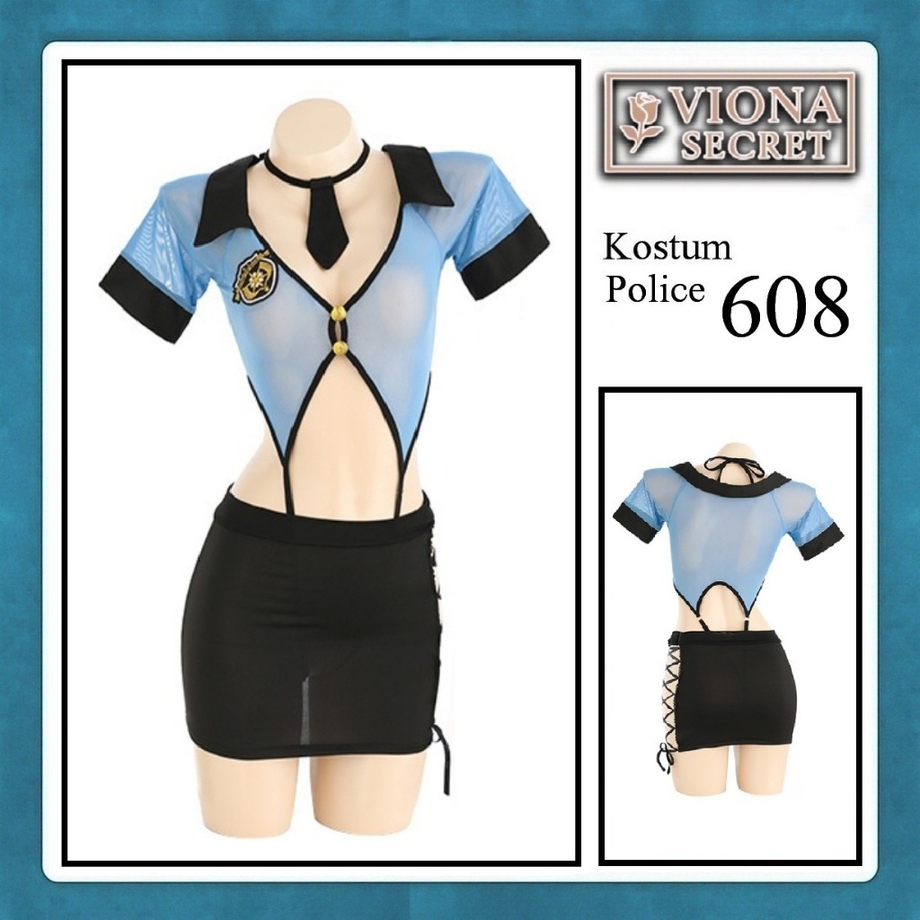 Viona เสื้อผ้าผู้หญิงชุดชุดราตรี / ธีมเครื่องแต่งกายคอสเพลย์ - ตํารวจ HK - 608