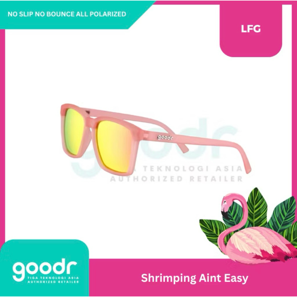 แว่นตากีฬาซีรีส์ PRLVD GOODR LFG - กุ้ง Aint Easy