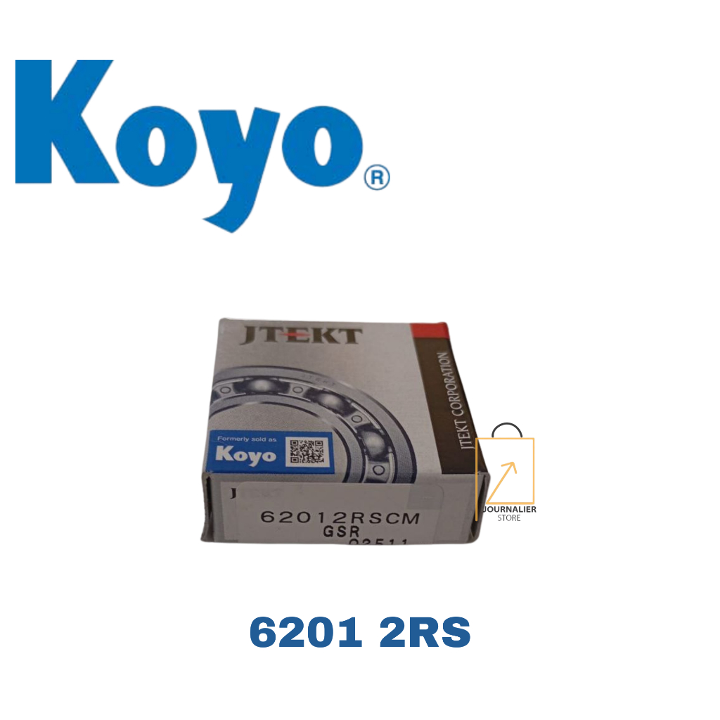 แบริ่ง 6201 2RS KOYO ดั้งเดิม
