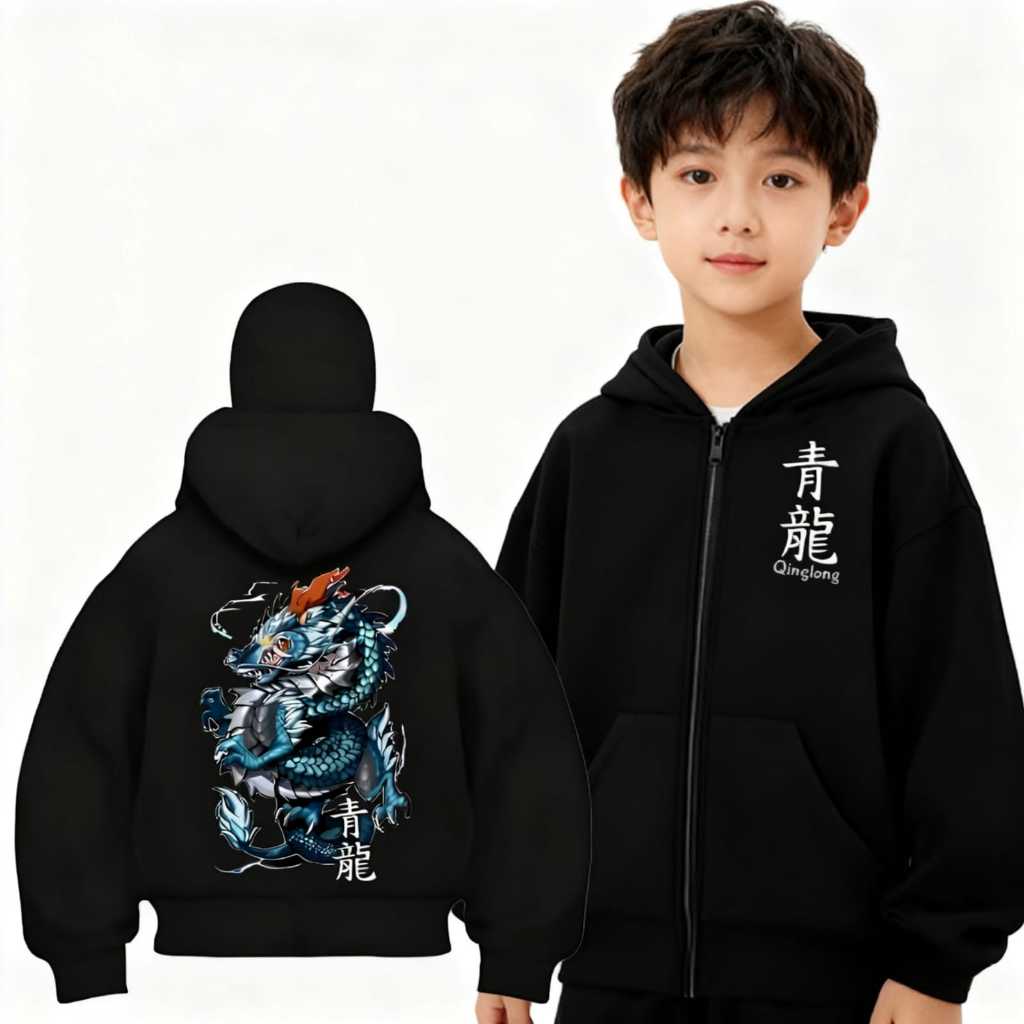 ใหม่ล่าสุด - Ninja Kids Boxi Balaclava Hoodie Jacket - Ninja Balaclava Zipper Hoodie สําหรับเด็กและผ