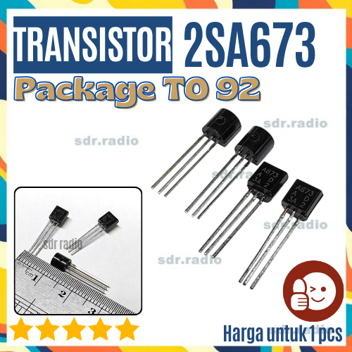 2SA673 A673 ทรานซิสเตอร์ A673 / 2SA673 ทรานซิสเตอร์ A 673 TR IC