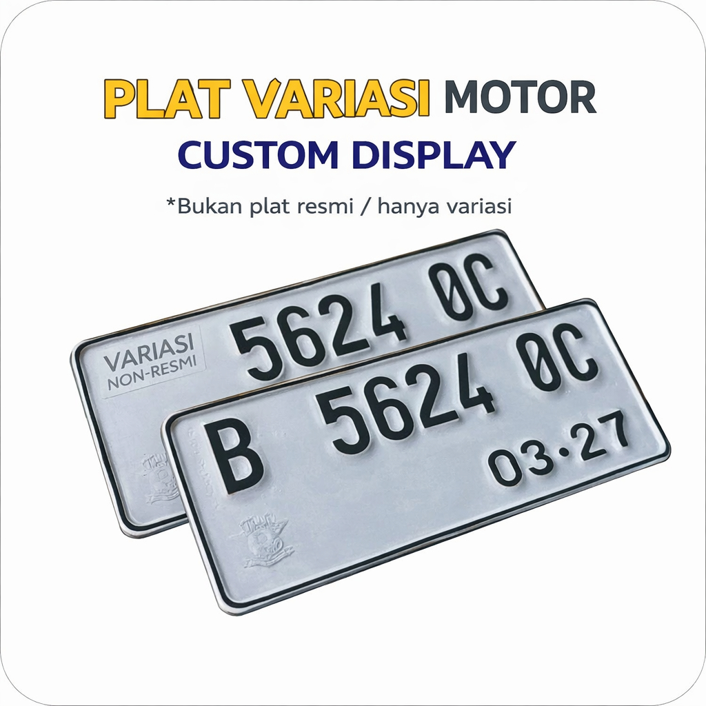 P3L4t N0m0r M0t0R Standard S4ms44t สีขาว/ดําและใหม่ F0nt หรือการสร้าง F0nt เก่า