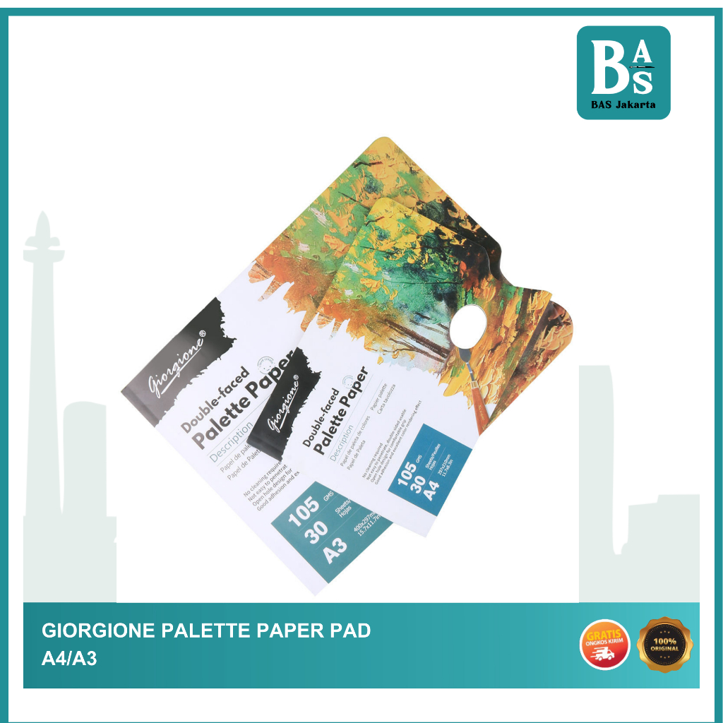 GIORGIONE PALETTE PAPER PAD - BAS