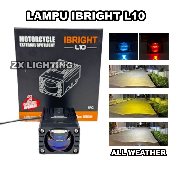 CAHAYA Bild L10 3 สีแบน Bluelens พัดลมระบายความร้อน High lo Light Bild Devil Eyes L10 Ibright