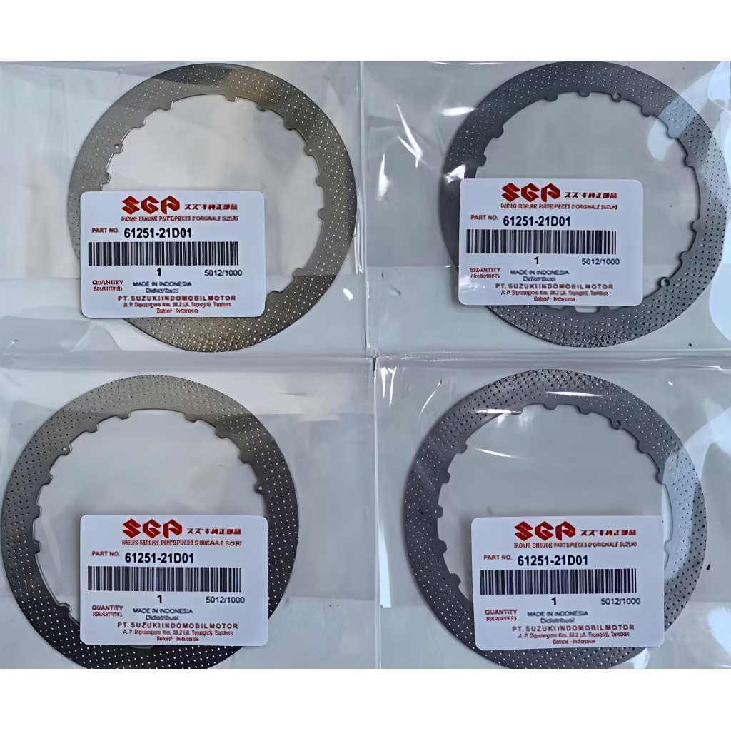 FR 80 SPOT CLUTCH PLATE IRON CONTENTTS 4 ชิ้น