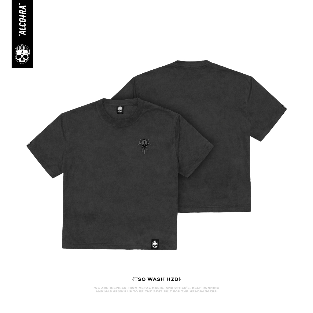 TSO WASH HAZARD // เสื้อยืด OVERSIZE WASH HAZARD // เสื้อยืด OVERSIZE ALCOTRA