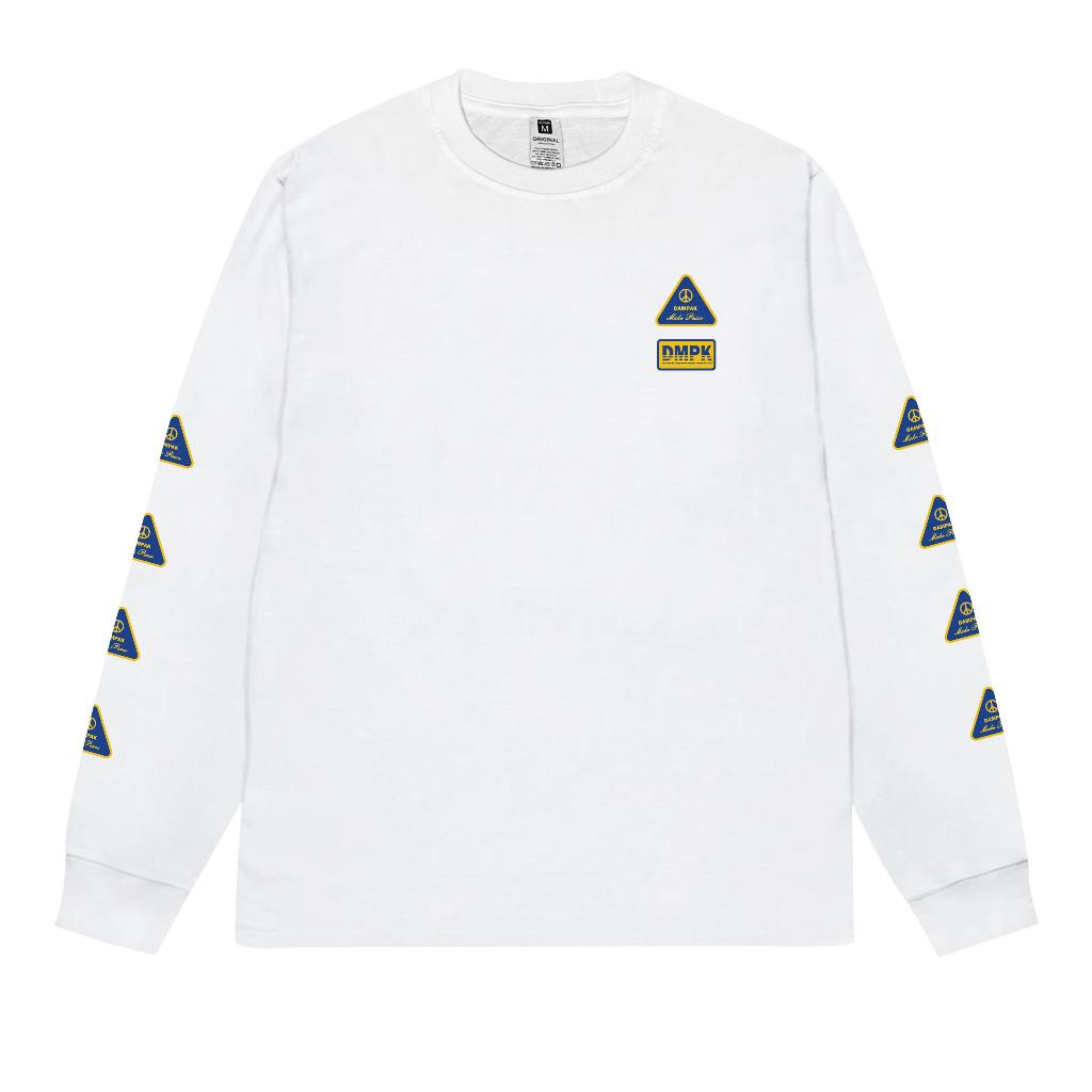 เสื้อยืด Impact แขนยาว - Zata - สีขาว - Cotton Combin 24s