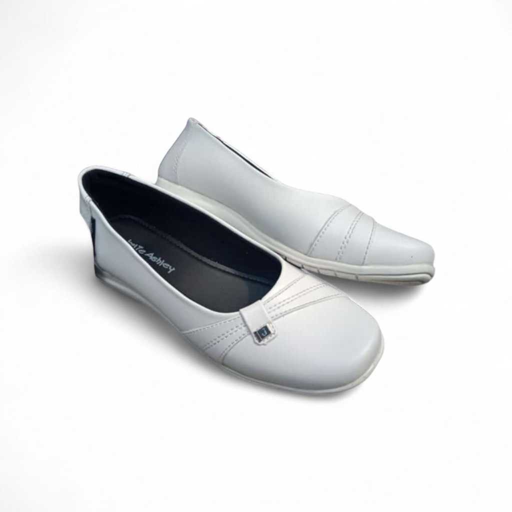 Jolie Ashley Verona Womens Black Flat Casual Shoes - รองเท้าทํางานผู้หญิงเรียบหรูสบาย