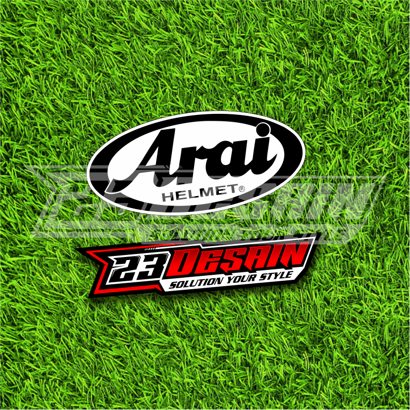 สติ๊กเกอร์ ARAI สติ๊กเกอร์หมวกกันน็อค ARAI