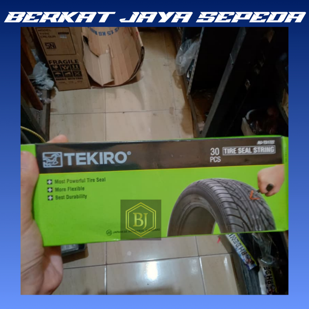 TEKIRO ยางปะยาง (5 ชิ้น) Tubeless Tyre Seal String และยาง Tubeless ยางปะด้านบน USA Made Original - O
