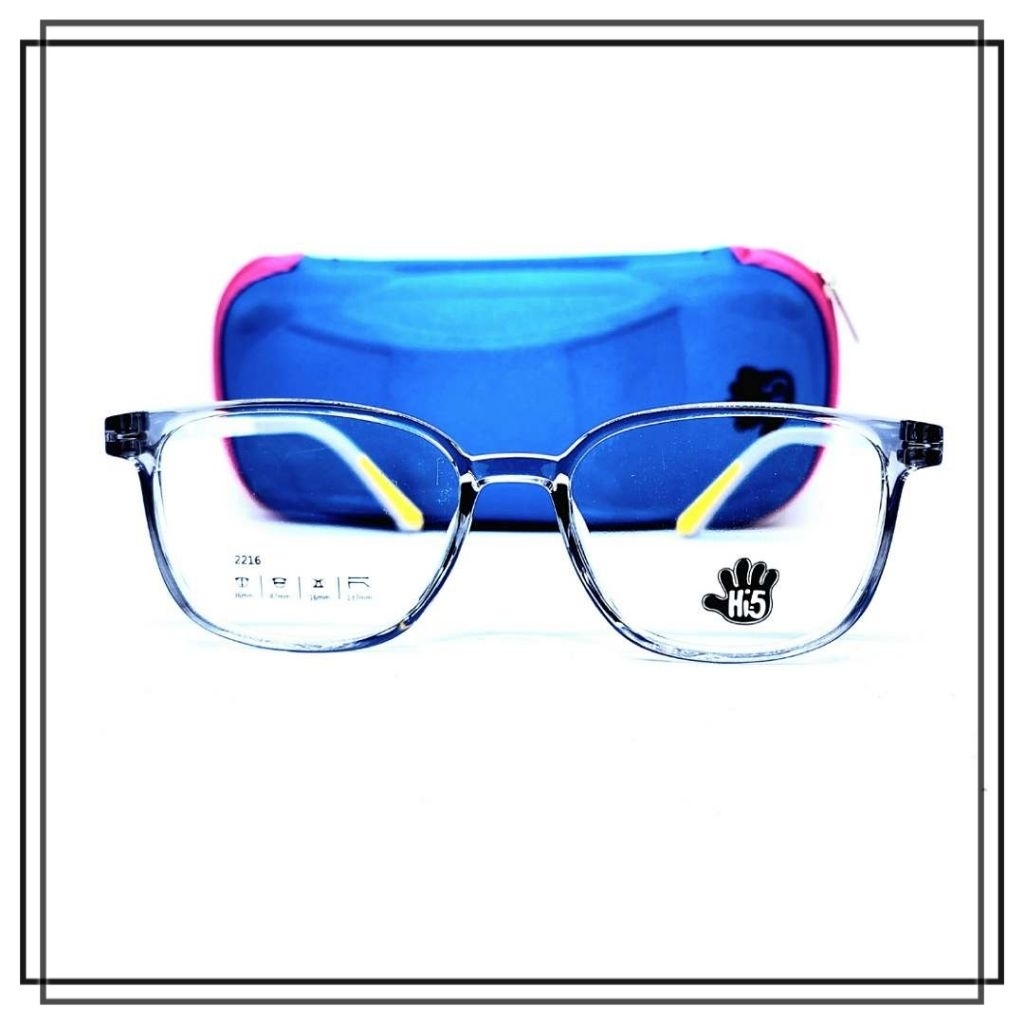 CHILDRENS EYEGLASSES FRAME HI5 2216 Cool รุ่น FLEXIBLE Handle ราคาคุณภาพดี