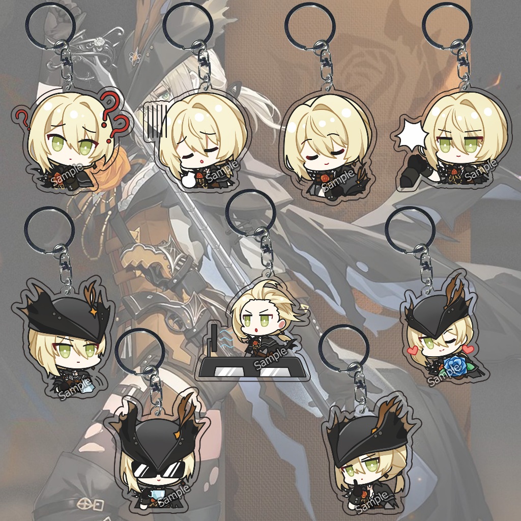 GANTUNGAN พวงกุญแจ Girls Frontline 2 Exilium Sextans part 01 - พวงกุญแจ - พวงกุญแจ - อะนิเมะ