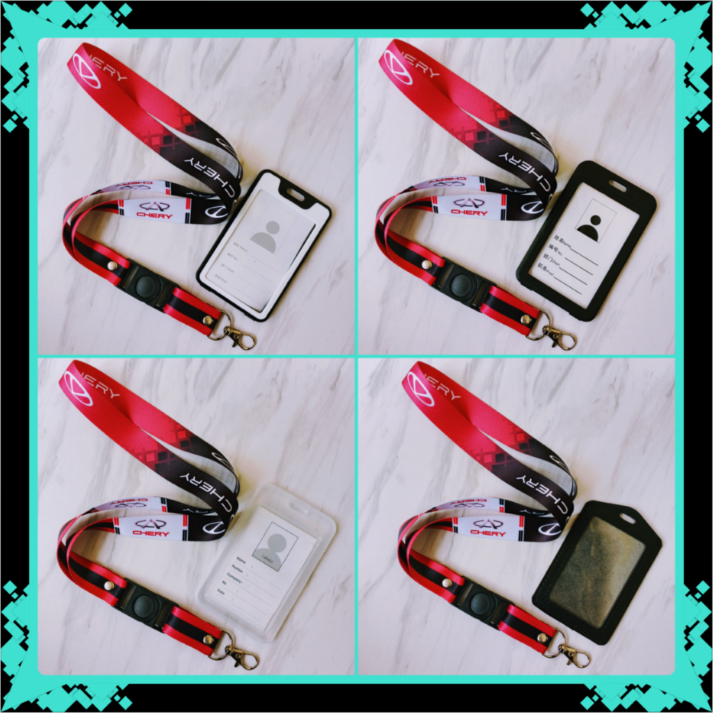 GANTUNGAN Chery Automobile Indonesia ID Card Lanyard & Frame, Holder, ID Card Holder