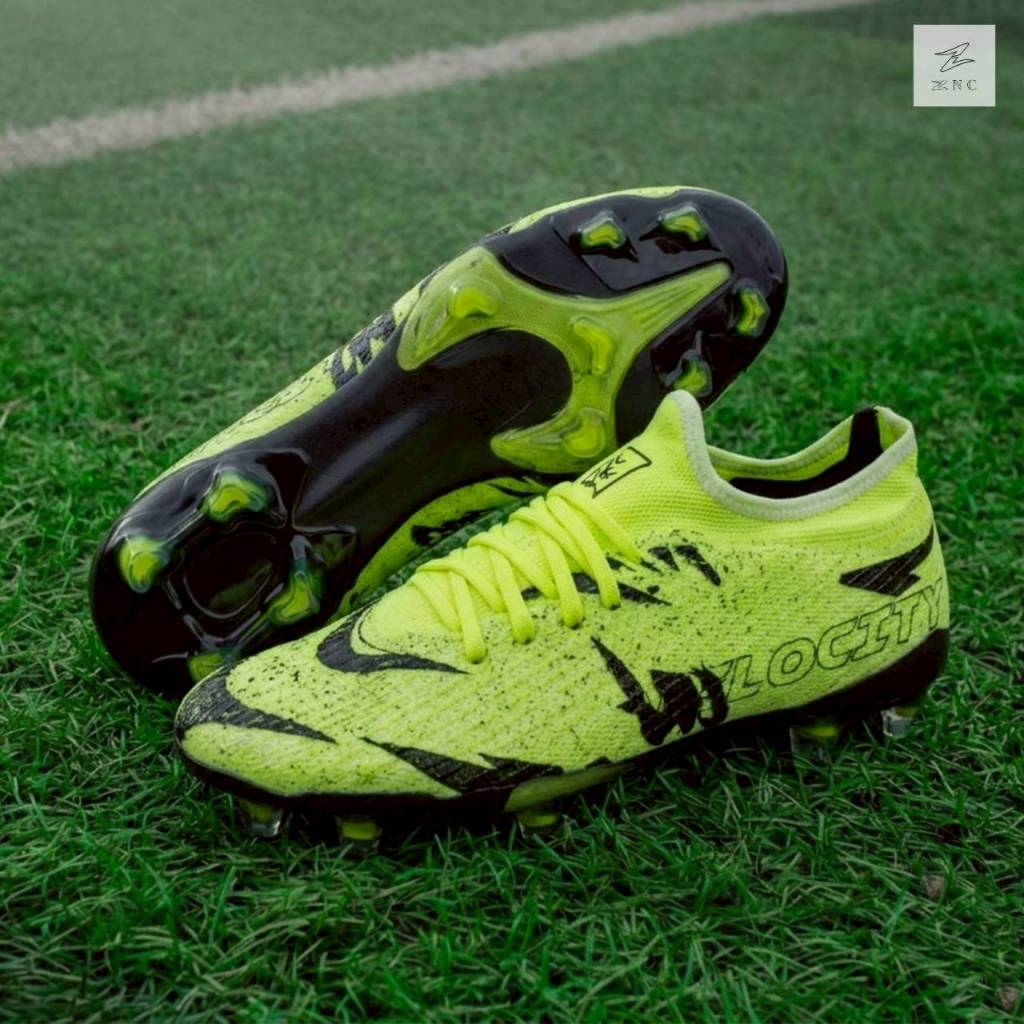 ZNC Velocity Football ล่าสุด 2026 Clear Sole Semi Boots