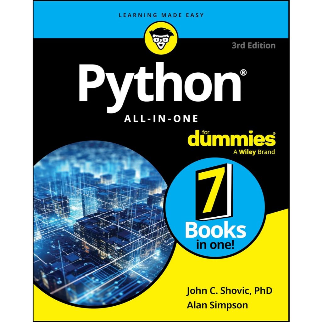 Python All-in-One สําหรับหนังสือรุ่นที่ 3 ของ Dumm