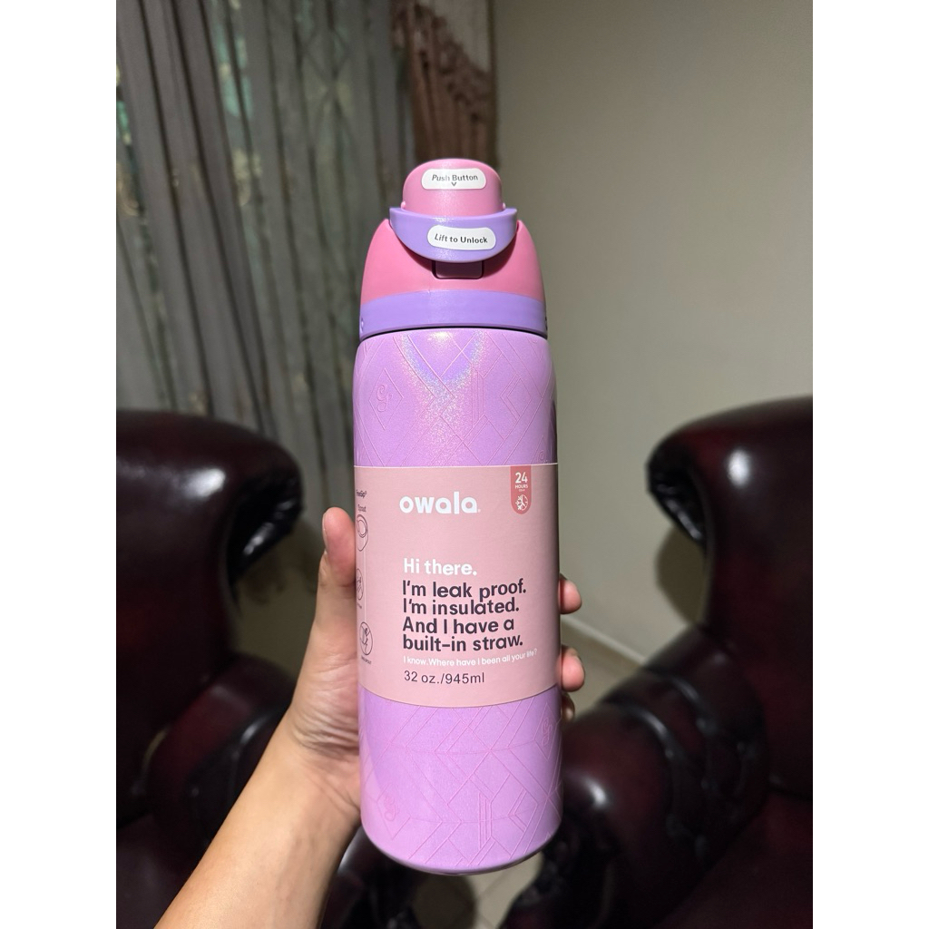 OWALA Freesip & OWALA Grip Spout - ขวดแก้วดื่ม