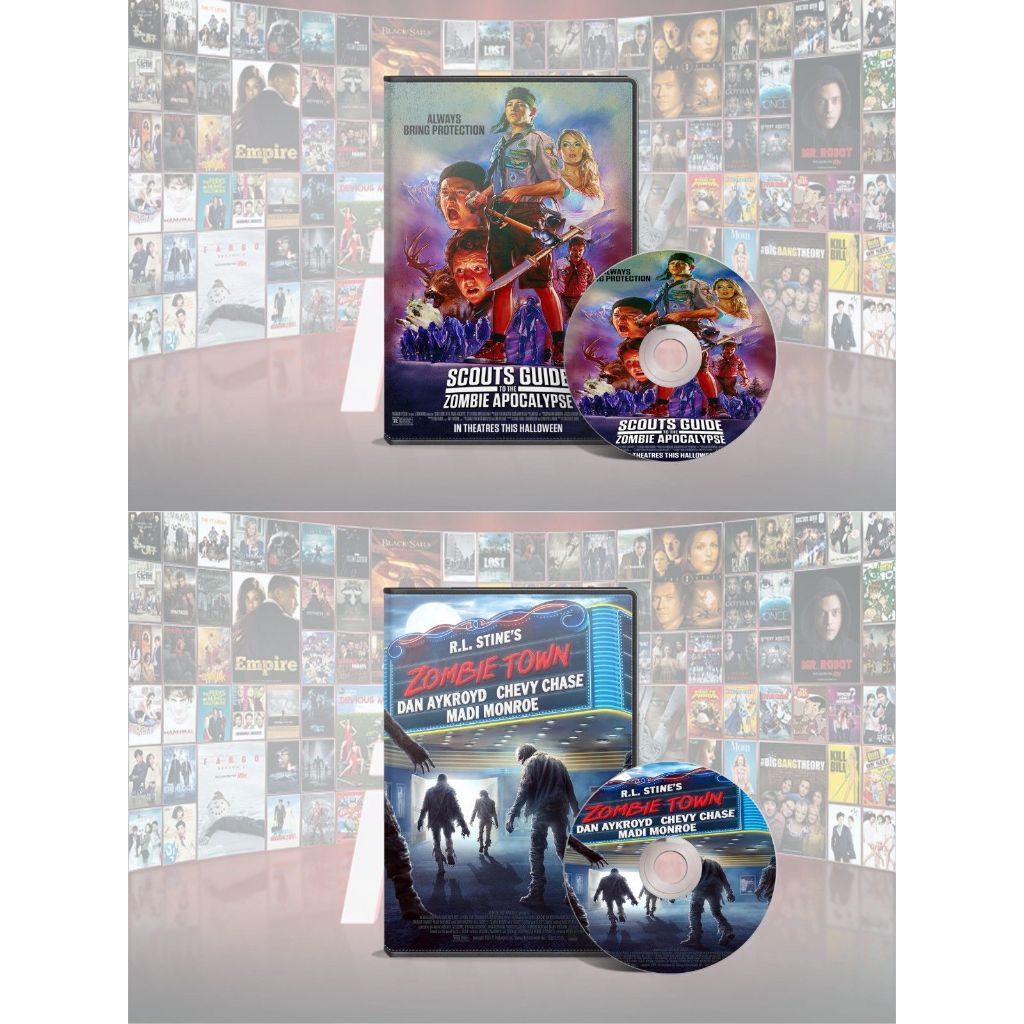 คู่มือลูกเสือ DVD To The Zombie Apocalypse (2015) + DVD Zombie Town (2023)
