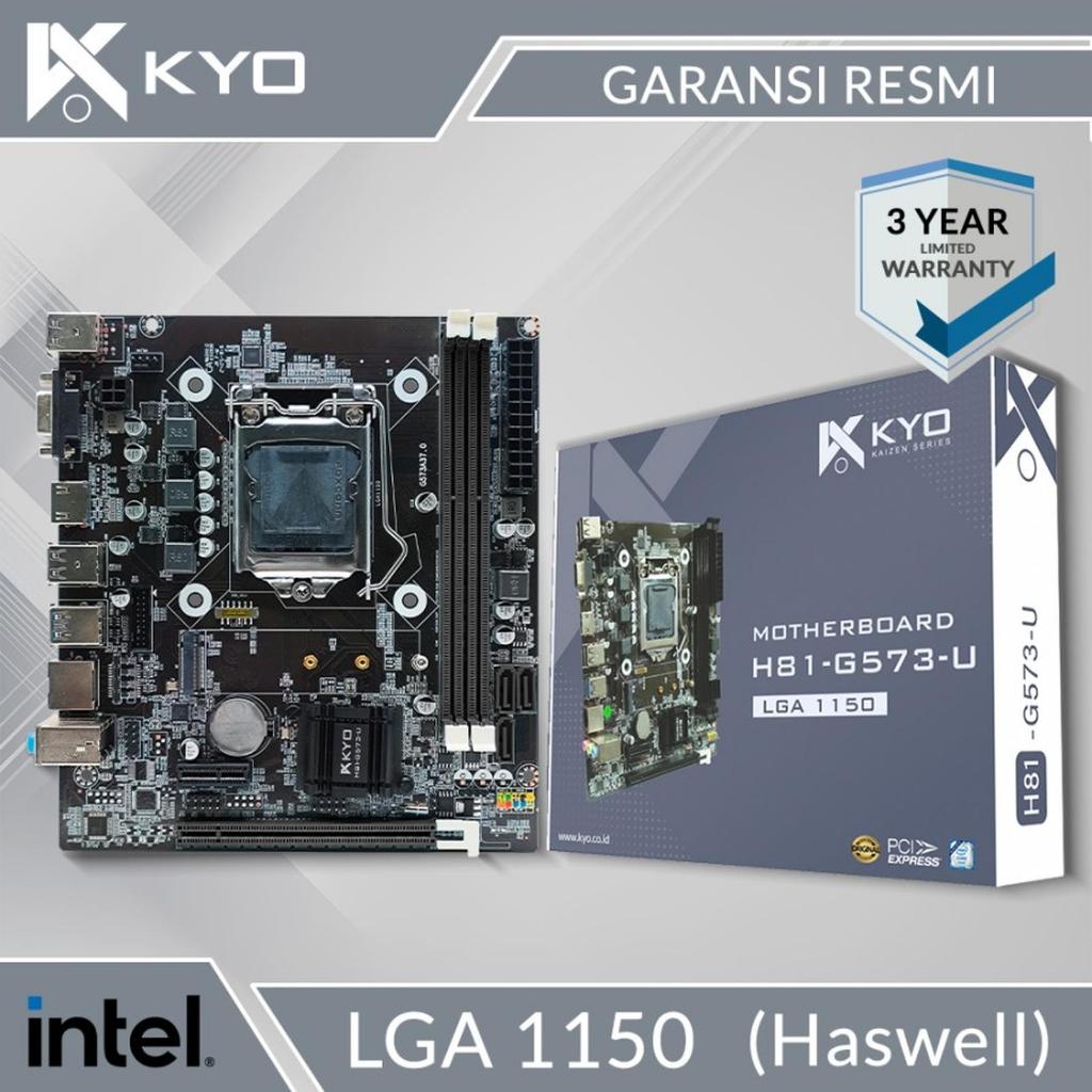 KAIZEN H81 LGA 1150 DDR3 H81 เมนบอร์ดเมนบอร์ด